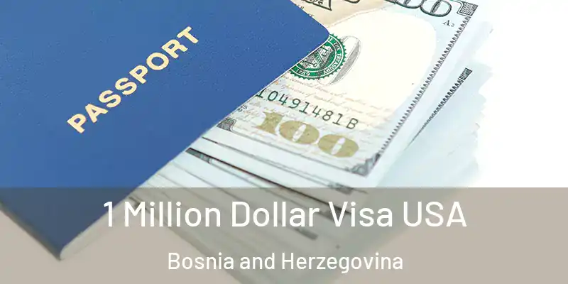  1 Million Dollar Visa USA Bosnia and Herzegovina